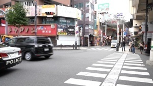 高円寺駅南口横断歩道