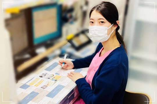 歯科助手さんの仕事風景