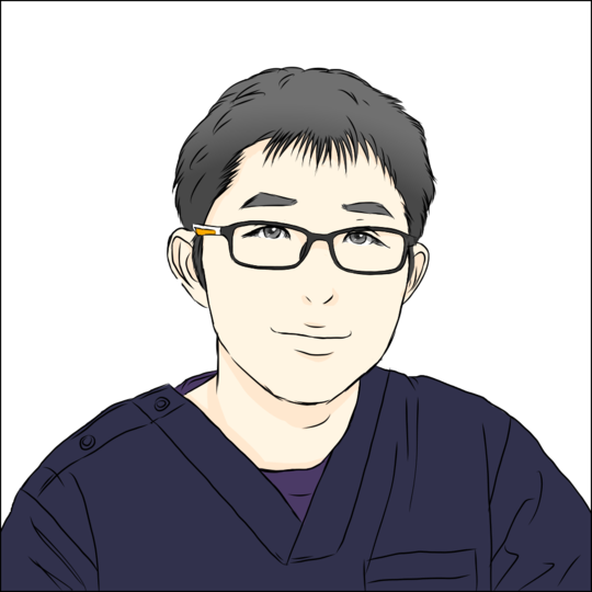 院長のイラスト