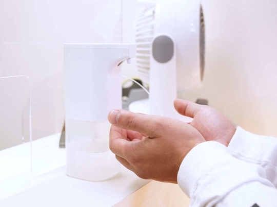 アルコール消毒