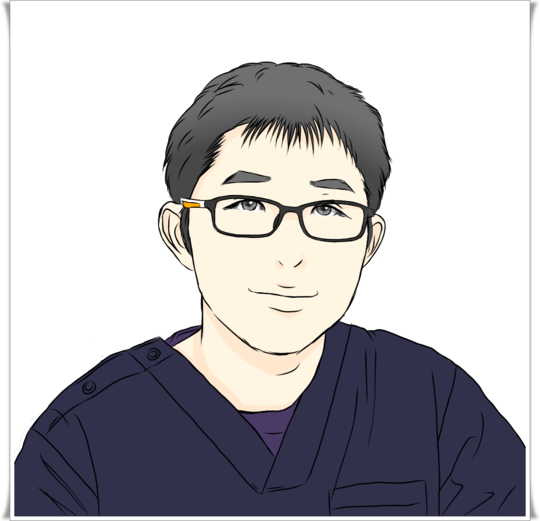 院長のイラスト