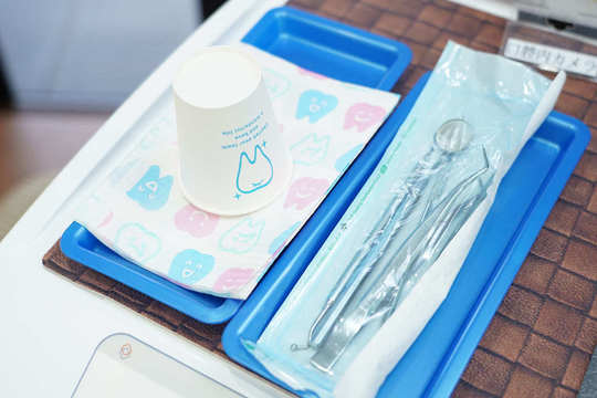 滅菌パックによる個別包装